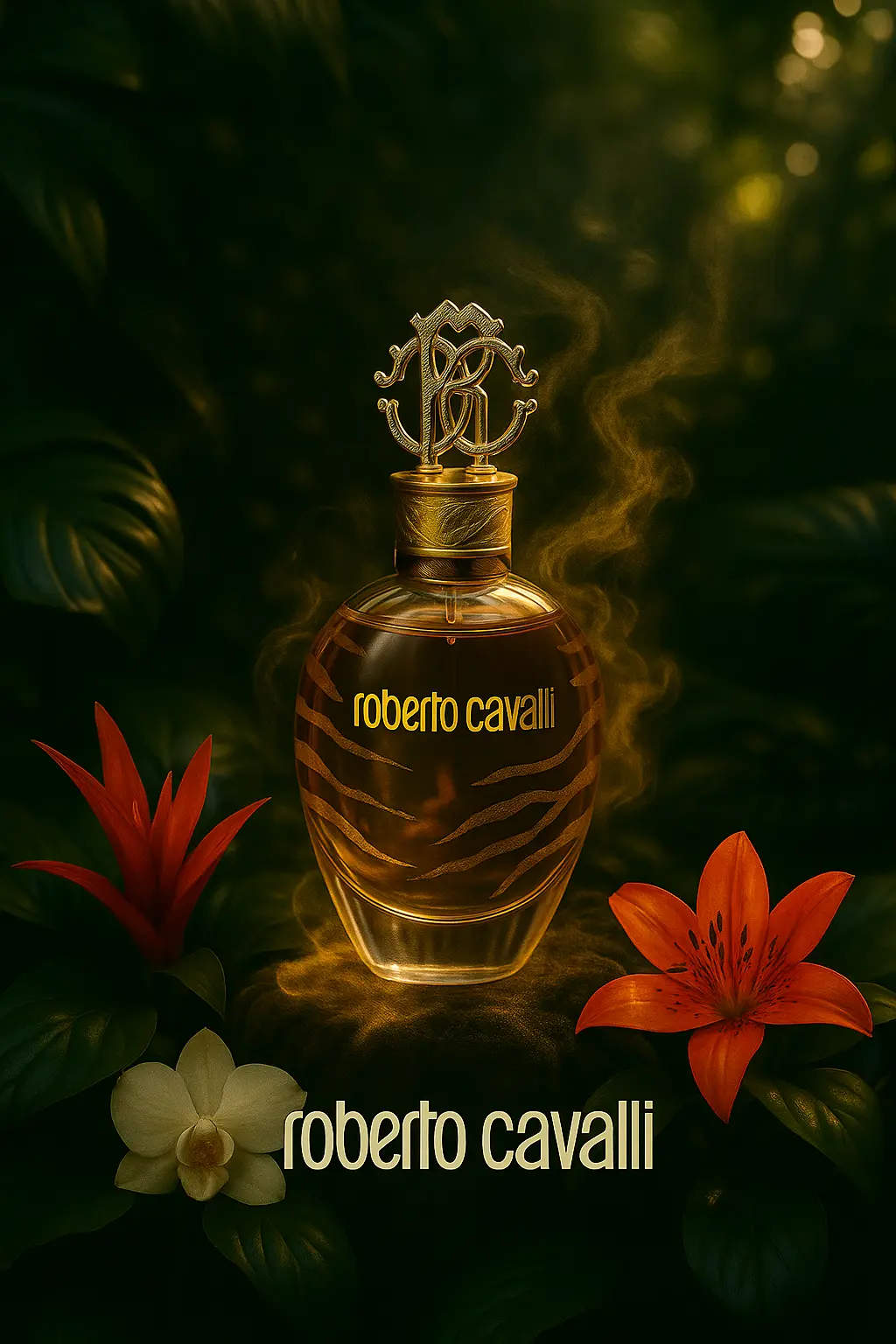 spec ad of roberto cavalli by freelance digital markeer in calicut